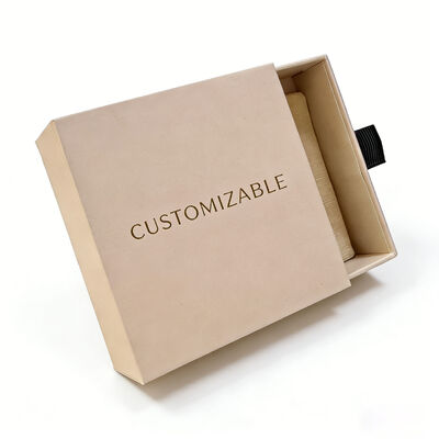 お買い得 リング、ネックレス、ギフト包装に最適な、グレーボードに特殊紙を貼り、ホットスタンプとエンボス加工を施したカスタムジュエリーペーパーボックス オンライン