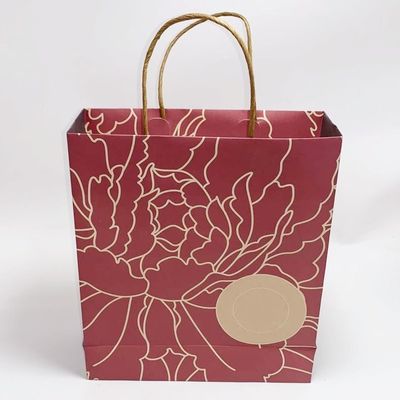 お買い得 淡色のペーパー商品袋は友好的なクラフト紙袋エコを立てます オンライン