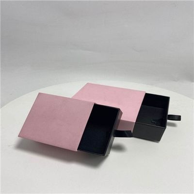 お買い得 ハンドメイドに浮彫りになることはピンクの長方形の宝石類の包装箱を制作する オンライン
