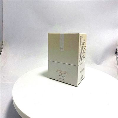 お買い得 店の表面クリームのための正方形の中間のふたの化粧品の紙箱 オンライン